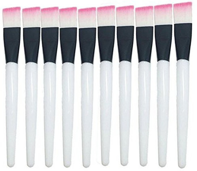 

Fheaven Makeup Brush Set Premium Synthetic Kabuki Makeup Brush Set Cosmetics Foundation Brush(Pack of 10)