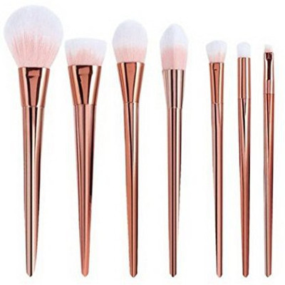 

Cosfan Powder Makeup Cosmetic Blending Face Eye Kit Sets(rose Gold)(Pack of 7)