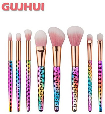 

Sagton� Gujhui Make Up Brush Set Kit Foundation Eyebrow Eyeliner Eyeshadow Blush Lip Power Concealer Brush(Pack of 8)