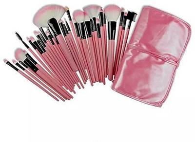 

Eyx Formula Wood Makeup Brushes Kit Cosmetic Make Up Set + Pouch Bag Case(Pack of 32)