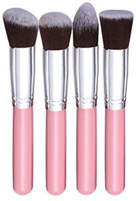

Hatop Makeup Brushes, Synthetic Kabuki Flat Foundation Brush Makeup Cosmetic Brushes (a)(Pack of 4)