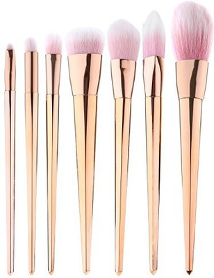 

Niceeshop Professional Makeup Cosmetic Brush Set Foundation Powder Blushes (rose Gold)(Pack of 7)