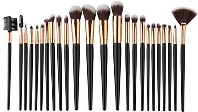 

Overmal 1set Cosmetic Makeup Brush Brushes Set Foundation Powder Eyeshadow(Pack of 24)