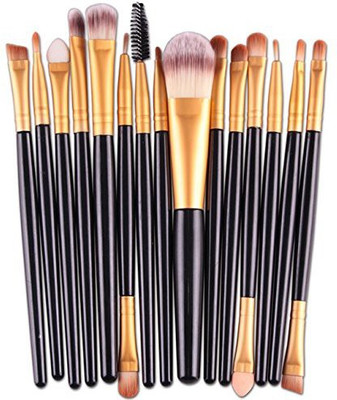 

Hong Kong Eye Shadow Foundation Eyebrow Lip Brush Makeup Tool(Pack of 15)