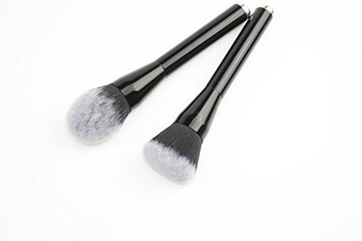 

De'lanci Professional Cosmetic Foundation Blending Makeup Brushes Face Blush Powder Brush Set Tool ( Brushes)(Pack of 2)