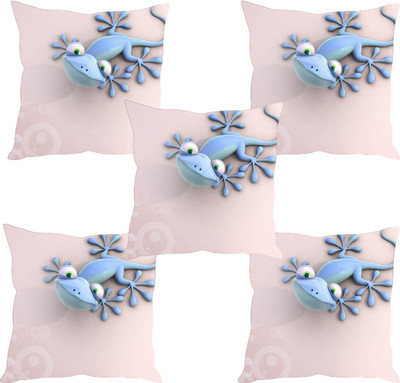 

Sleep Nature's Abstract Cushions Cover(Pack of 5, 30.63 cm*30.63 cm, Multicolor)