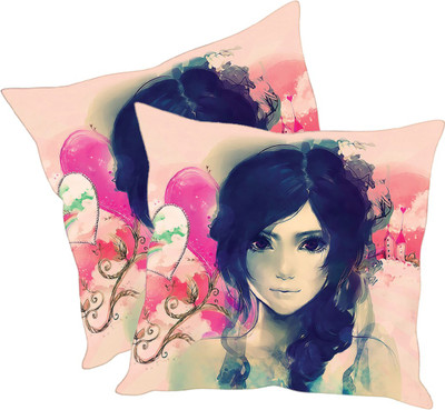 

Sleep Nature's Printed Cushions Cover(Pack of 2, 40.63 cm*40.63 cm, Multicolor)