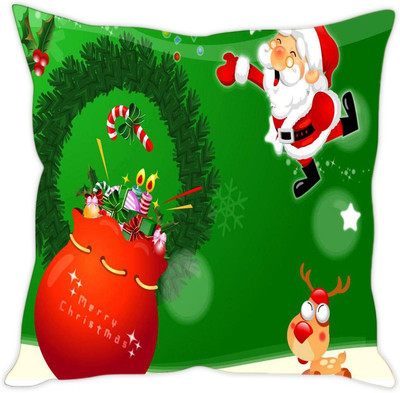 

Sleep Nature's Printed Cushions Cover(40.63 cm*40.63 cm, Multicolor)