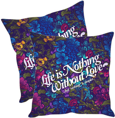 

Sleep Nature's Printed Cushions Cover(Pack of 2, 40.63 cm*40.63 cm, Multicolor)