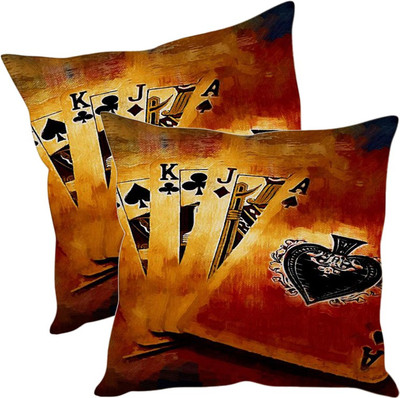 

Sleep Nature's Printed Cushions Cover(Pack of 2, 30.63 cm*30.63 cm, Multicolor)