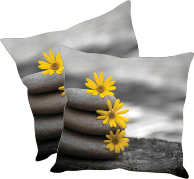 

Sleep Nature's Printed Cushions Cover(Pack of 2, 30.63 cm*30.63 cm, Multicolor)
