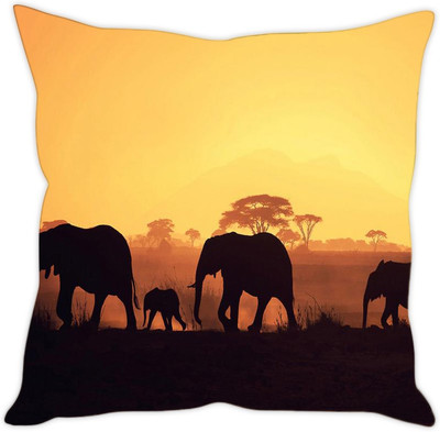 

Sleep Nature's Printed Cushions Cover(40.63 cm*40.63 cm, Multicolor)
