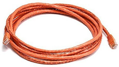 Monoprice 4830471 LAN Cable(Computer, Orange)