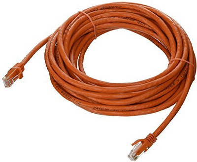 Monoprice 4445000 LAN Cable(Computer, Orange)