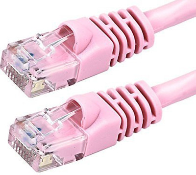 Monoprice 11200 LAN Cable(Computer, Pink)
