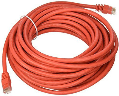 Monoprice 4442006 LAN Cable(Computer, Red)