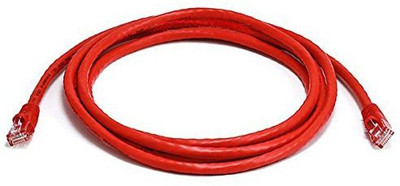 Monoprice 4443928 LAN Cable(Computer, Red)