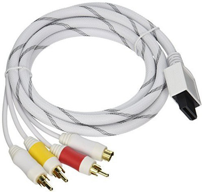 

Monoprice 6340177 RCA Audio Video Cable(White)