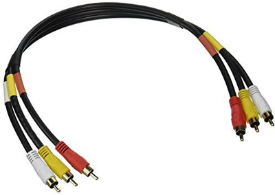 

Monoprice 1215567 RCA Audio Video Cable(Black)