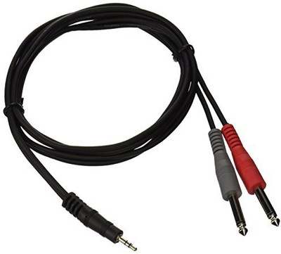 Monoprice 601045 RCA Audio Video Cable(Computer, TV, Black)