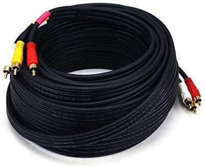 

Monoprice 4830466 RCA Audio Video Cable(Computer, TV, Black)