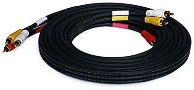 

Monoprice 6338519 RCA Audio Video Cable(Computer, TV, Black)