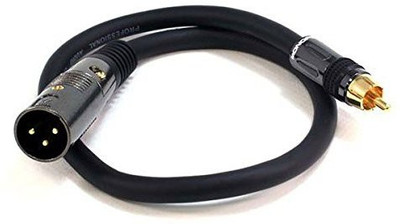 

Monoprice 1368409 RCA Audio Video Cable(Black)