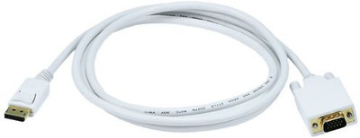 

Monoprice 3147114 VGA Cable(Computer, TV, White)