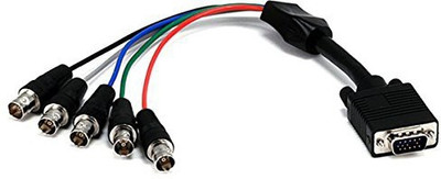 Monoprice 4834539 VGA Cable(Computer, TV, Black)