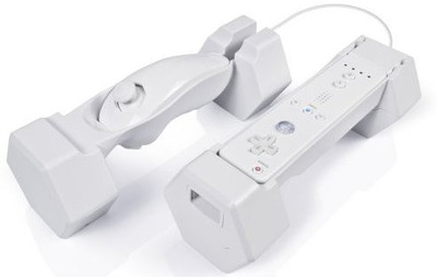 

CTA Digital Dumbbell set�for Wii WI-DUM Gaming Accessory Kit(White, For Wii)
