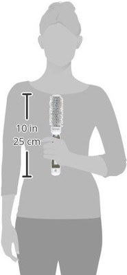 

Elegant Brushes Superlite X5 Ceramic Thermal Brush, White, Small