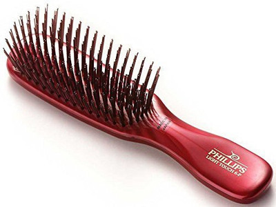 

Phillips Brush Ruby Light Touch 6 Hair Brush - Part of the Gem Collection