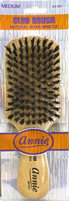 

Annie Club Brush Natural Boar Bristle Medium #2161
