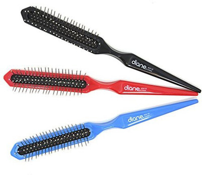 

BT Fonies shop (1 Brush) Diane Hair Steel Pin Wig Brush 3-row Wire Bristle Assorted Colors