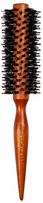 

Dianyi Styling Essentials Natural Boar Bristles Brush With Pin Tail, Round Hair Comb Twill 2-Inch