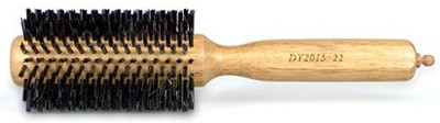 

Dianyi Professional Hair Round Brush With Pin Tail Dual Purpose, Boar Bristle/Nylon, 2.4-Inch Diameter