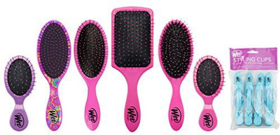 

Wet Brush The Ultimate Pack, 2 Original Detangle Brushes, 1 Paddle Brush, 1 Shine Brush, 2 Lil' Detangler