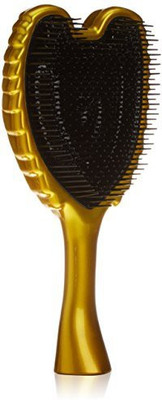 

Tangle Angel Ergonomic Shape Hair Brush With Heat Resistant Antibacterial Bristles, Gorgeous Gold