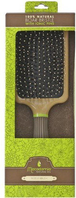 

Macadamia Natural Oil Boar Paddle Brush 1pc