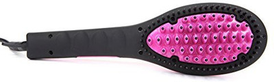 Ionic Heat Brush Hair Straightener Brush with Rubberize Coating for Easy Grip available at Flipkart for Rs.5590