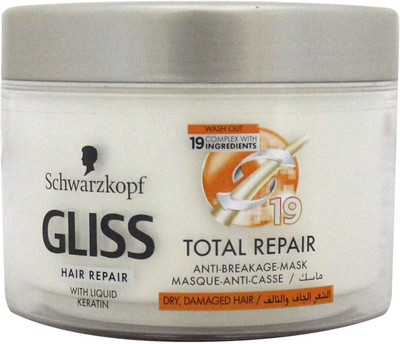 Schwarzkopf Gliss Total Repair Anti-Breakage Hair Mask With Liquid Keratin(200 ml)