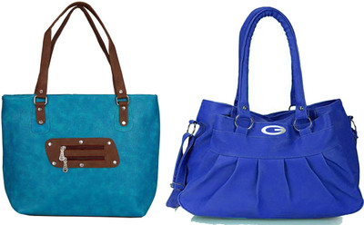 

Vera Stayle Hand-held Bag(Blue)