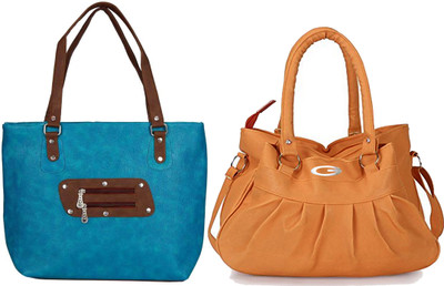 

Vera Stayle Hand-held Bag(Blue, Yellow)