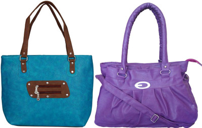 

Vera Stayle Hand-held Bag(Blue, Purple)