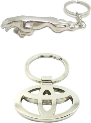 

Alexus Jaguar And Toyota Key Chain(Silver)