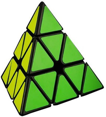 Aircee Moyu Magnetic Pyraminx Twisty Pyramid Speed Cube Puzzle Black(1 Pieces)
