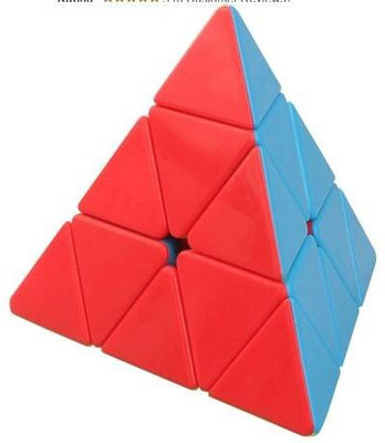 

Aircee Yj Yongjun Yulong Pyraminx Twisty Pyramid Speed Cube Puzzle Stickerless(1 Pieces)