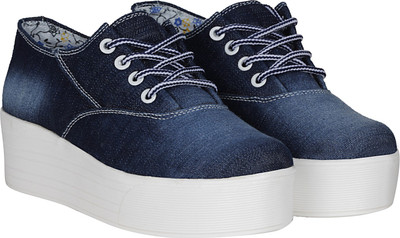 

Kraasa Mayo Canvas Shoes For Women(Navy