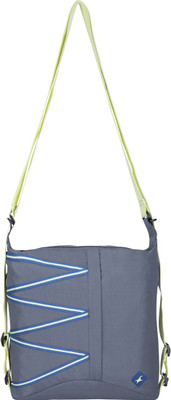 

Fastrack Women Casual Grey Polyester Sling Bag