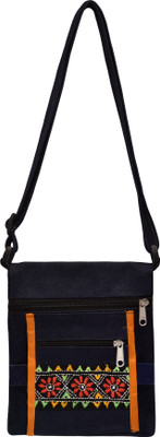 

Tap Fashion Women Casual Red Denim Sling Bag